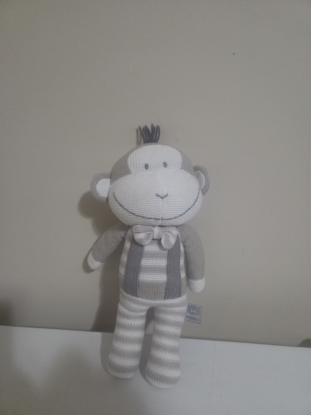 Joe Monkey Baby Rattle 15 ‘’ stuffed Animal